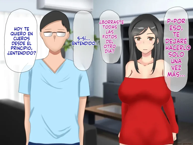 Musuko no Dokyuusei ni NTR & Haramaserareta Kyonyuu Bijin Haha [Spanish] porn comic picture 34