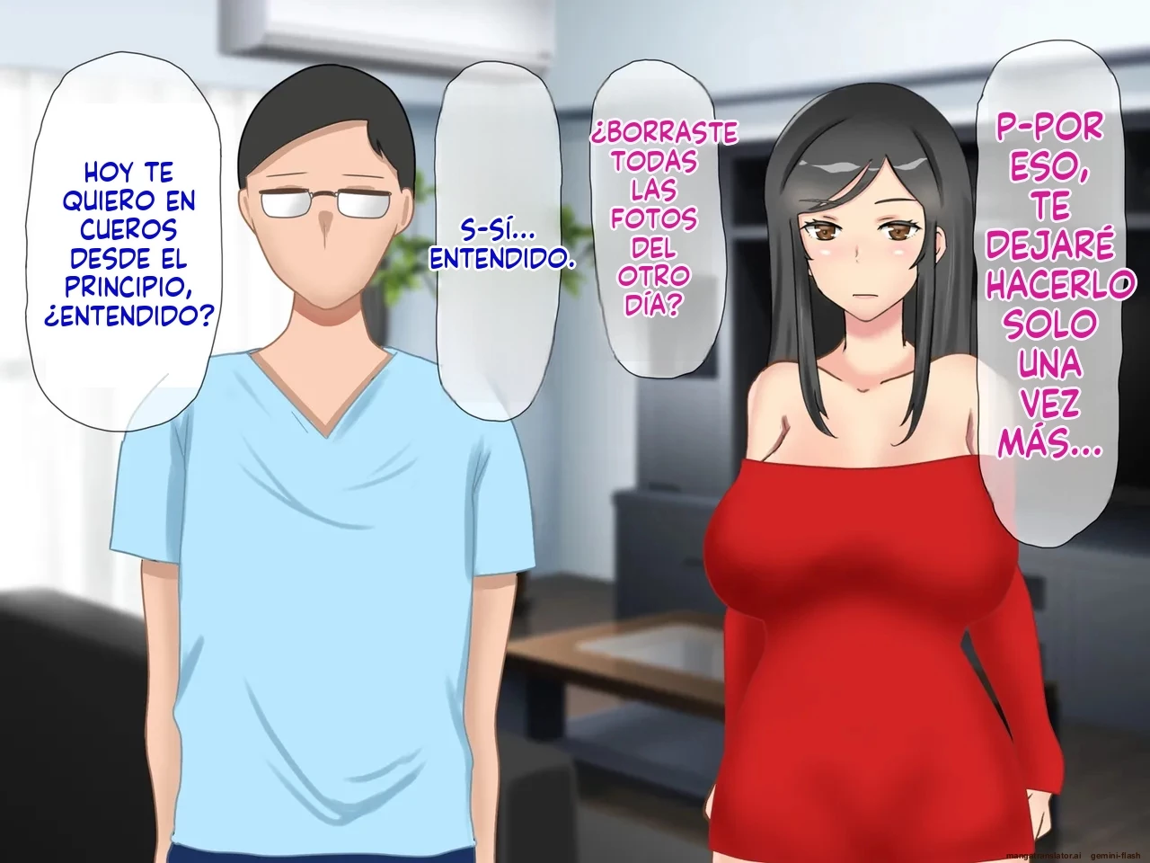 Musuko no Dokyuusei ni NTR & Haramaserareta Kyonyuu Bijin Haha [Spanish] porn comic picture 34