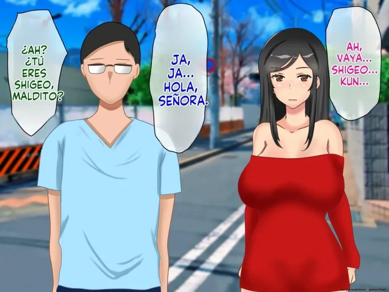 Musuko no Dokyuusei ni NTR & Haramaserareta Kyonyuu Bijin Haha [Spanish] porn comic picture 53