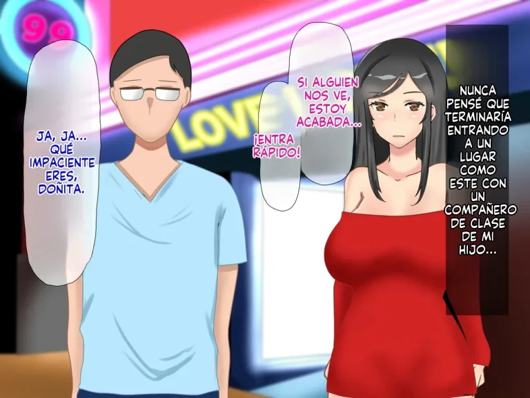 Musuko no Dokyuusei ni NTR & Haramaserareta Kyonyuu Bijin Haha [Spanish] porn comic picture 59