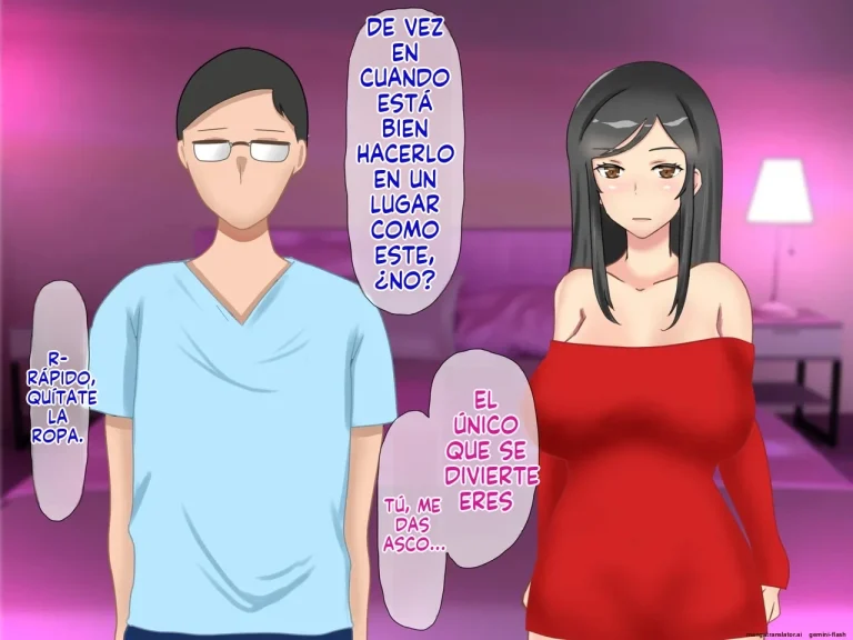 Musuko no Dokyuusei ni NTR & Haramaserareta Kyonyuu Bijin Haha [Spanish] porn comic picture 60