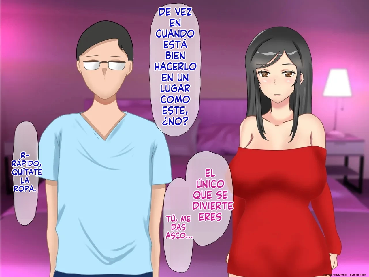 Musuko no Dokyuusei ni NTR & Haramaserareta Kyonyuu Bijin Haha [Spanish] porn comic picture 60