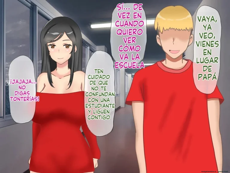 Musuko no Dokyuusei ni NTR & Haramaserareta Kyonyuu Bijin Haha [Spanish] porn comic picture 79