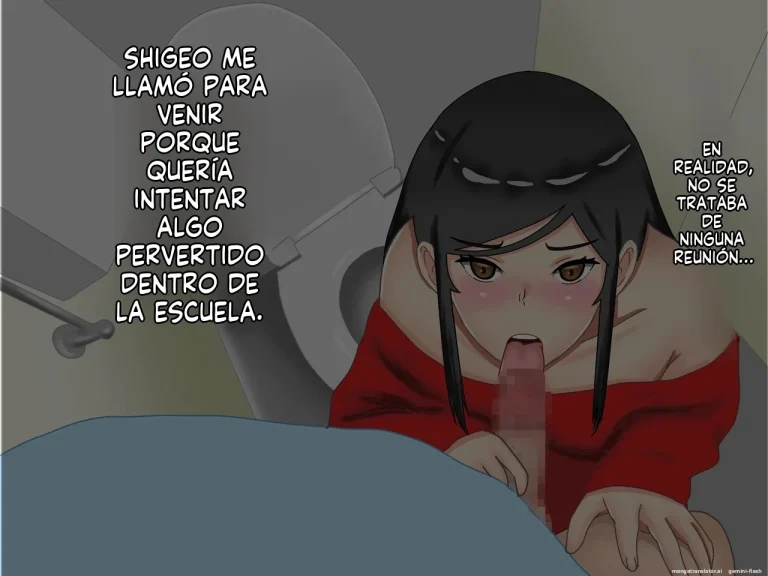 Musuko no Dokyuusei ni NTR & Haramaserareta Kyonyuu Bijin Haha [Spanish] porn comic picture 81