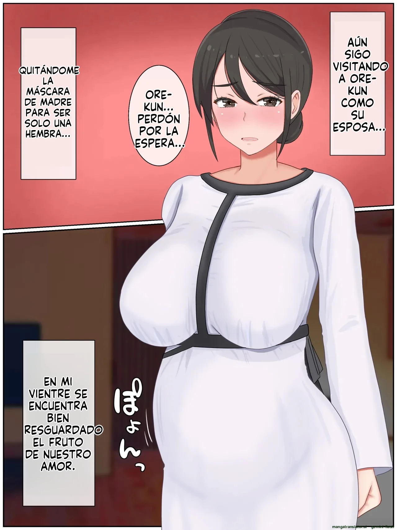 Musuko no Tomodachi to Tanetsuke Sex Kozukuri Mansion no Kyonyuu Haha 1 (Spanish) porn comic picture 189