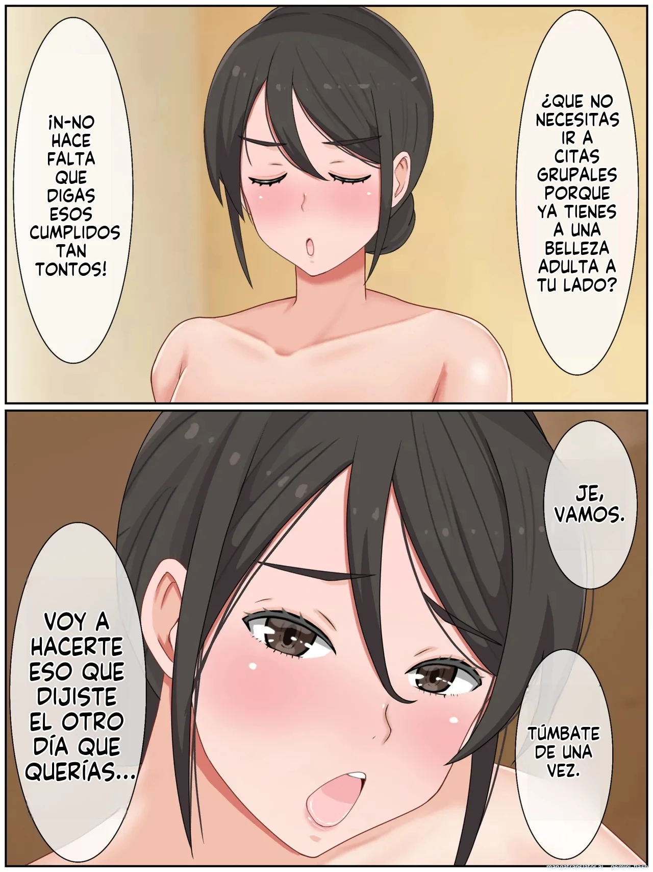Musuko no Tomodachi to Tanetsuke Sex Kozukuri Mansion no Kyonyuu Haha 1 (Spanish) porn comic picture 49