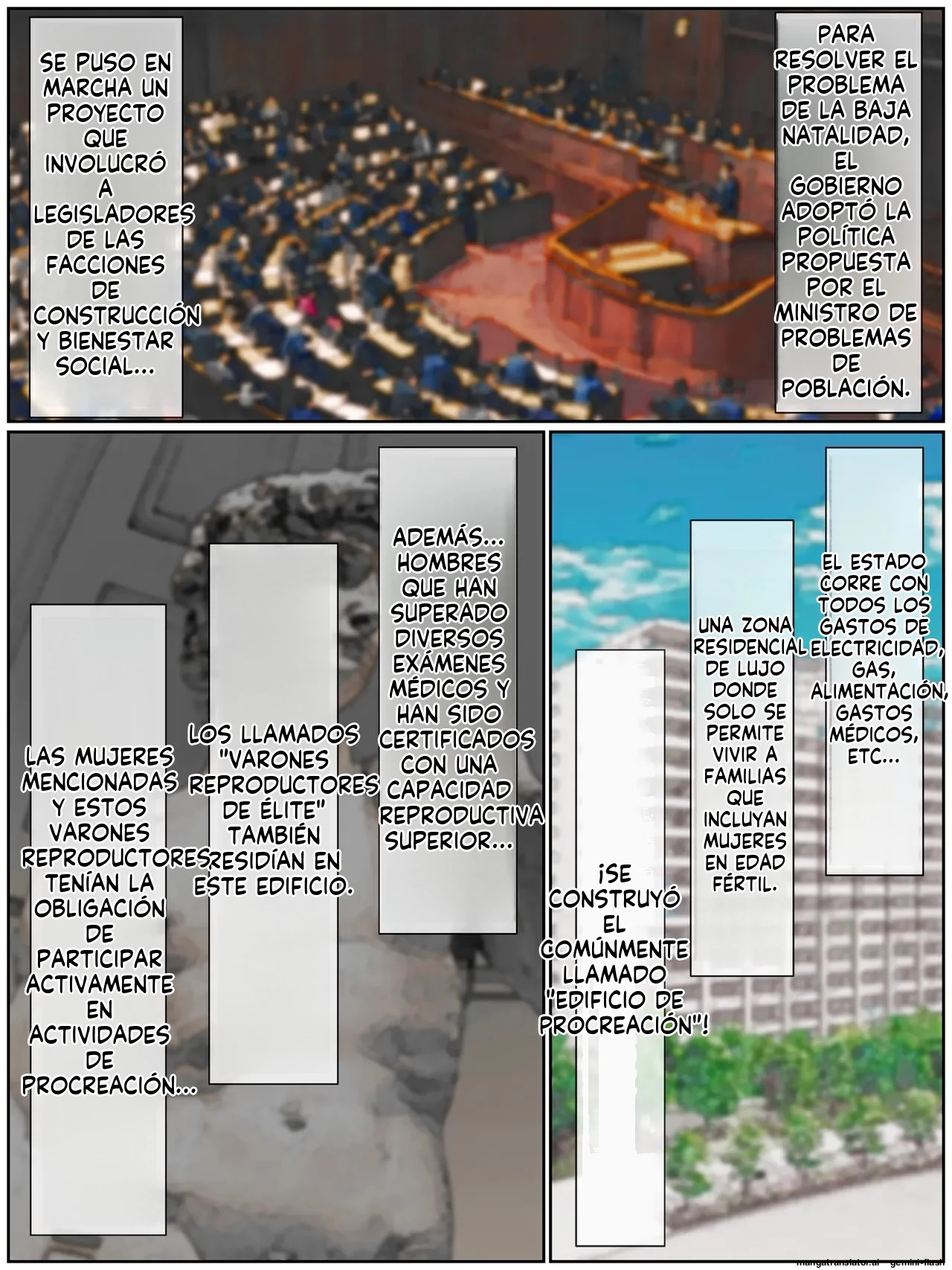 Musuko no Tomodachi to Tanetsuke Sex Kozukuri Mansion no Kyonyuu Haha 1 (Spanish) porn comic picture 5
