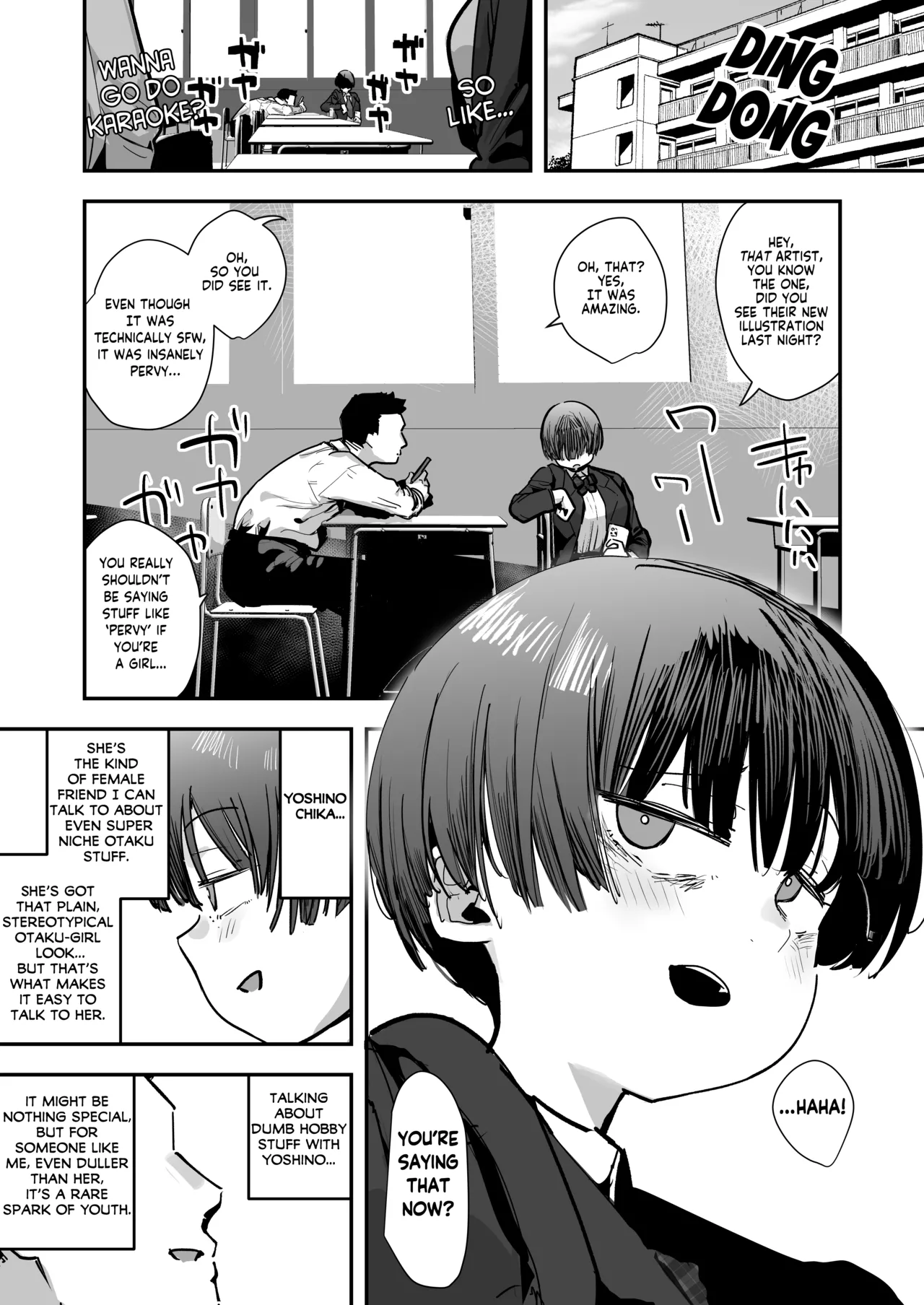 My best friend was into the "cock-sniffing doujin" that I love! And now we're pervy sex friends! | Bokutachi, Seiheki Friend. ~Onna Tomodachi no Aidokusho wa Ore no Daisuki na 'Chin Kagi Ero Manga' deshita~ Zenpen porn comic picture 2
