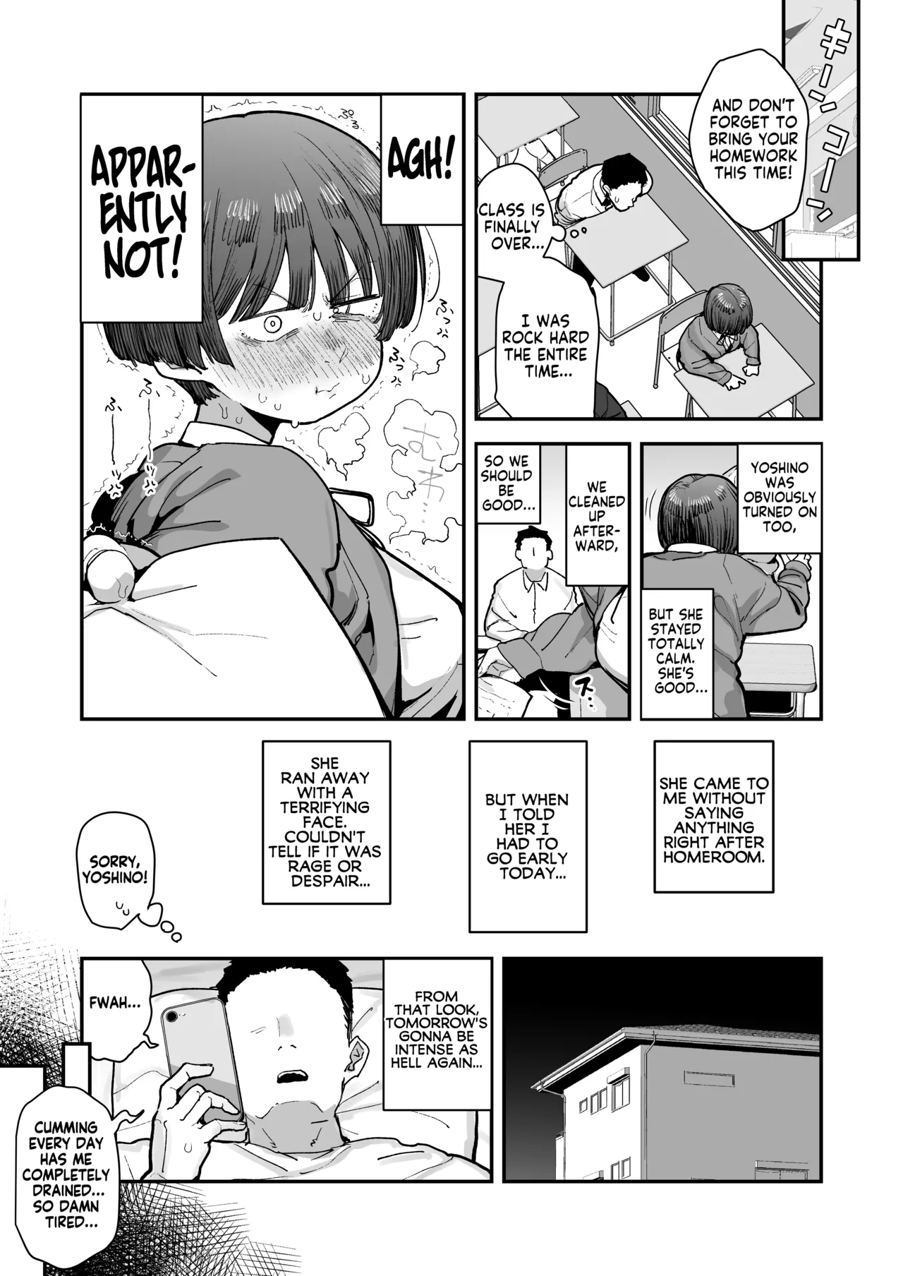 My best friend was into the "cock-sniffing doujin" that I love! And now we're pervy sex friends! | Bokutachi, Seiheki Friend. ~Onna Tomodachi no Aidokusho wa Ore no Daisuki na 'Chin Kagi Ero Manga' deshita~ Zenpen porn comic picture 108