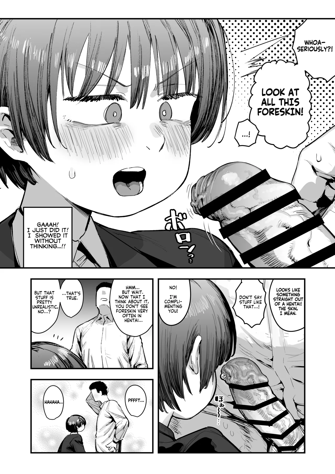 My best friend was into the "cock-sniffing doujin" that I love! And now we're pervy sex friends! | Bokutachi, Seiheki Friend. ~Onna Tomodachi no Aidokusho wa Ore no Daisuki na 'Chin Kagi Ero Manga' deshita~ Zenpen porn comic picture 13