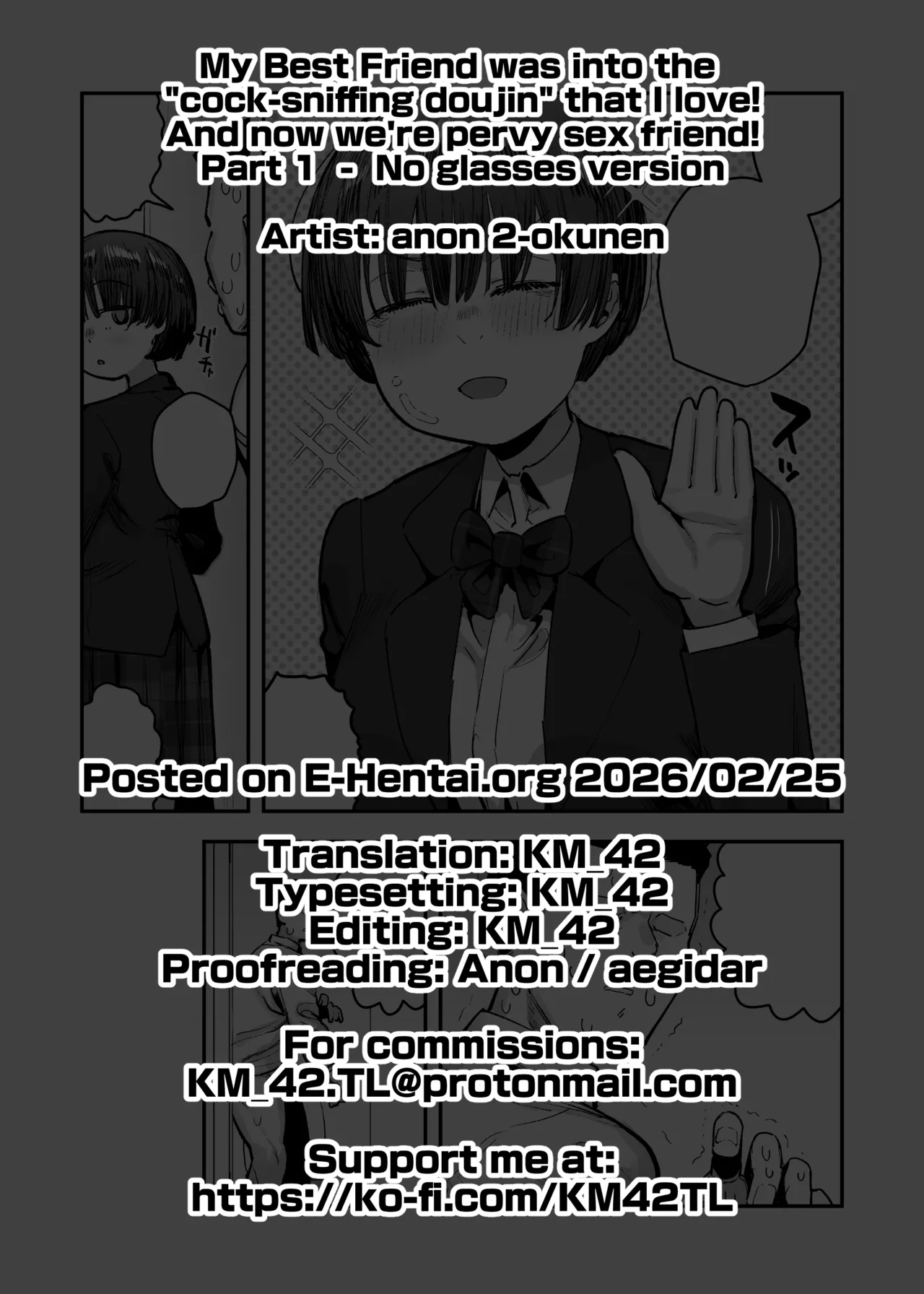 My best friend was into the "cock-sniffing doujin" that I love! And now we're pervy sex friends! | Bokutachi, Seiheki Friend. ~Onna Tomodachi no Aidokusho wa Ore no Daisuki na 'Chin Kagi Ero Manga' deshita~ Zenpen porn comic picture 121
