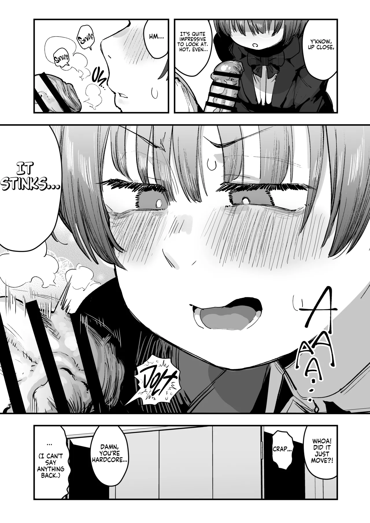 My best friend was into the "cock-sniffing doujin" that I love! And now we're pervy sex friends! | Bokutachi, Seiheki Friend. ~Onna Tomodachi no Aidokusho wa Ore no Daisuki na 'Chin Kagi Ero Manga' deshita~ Zenpen porn comic picture 14
