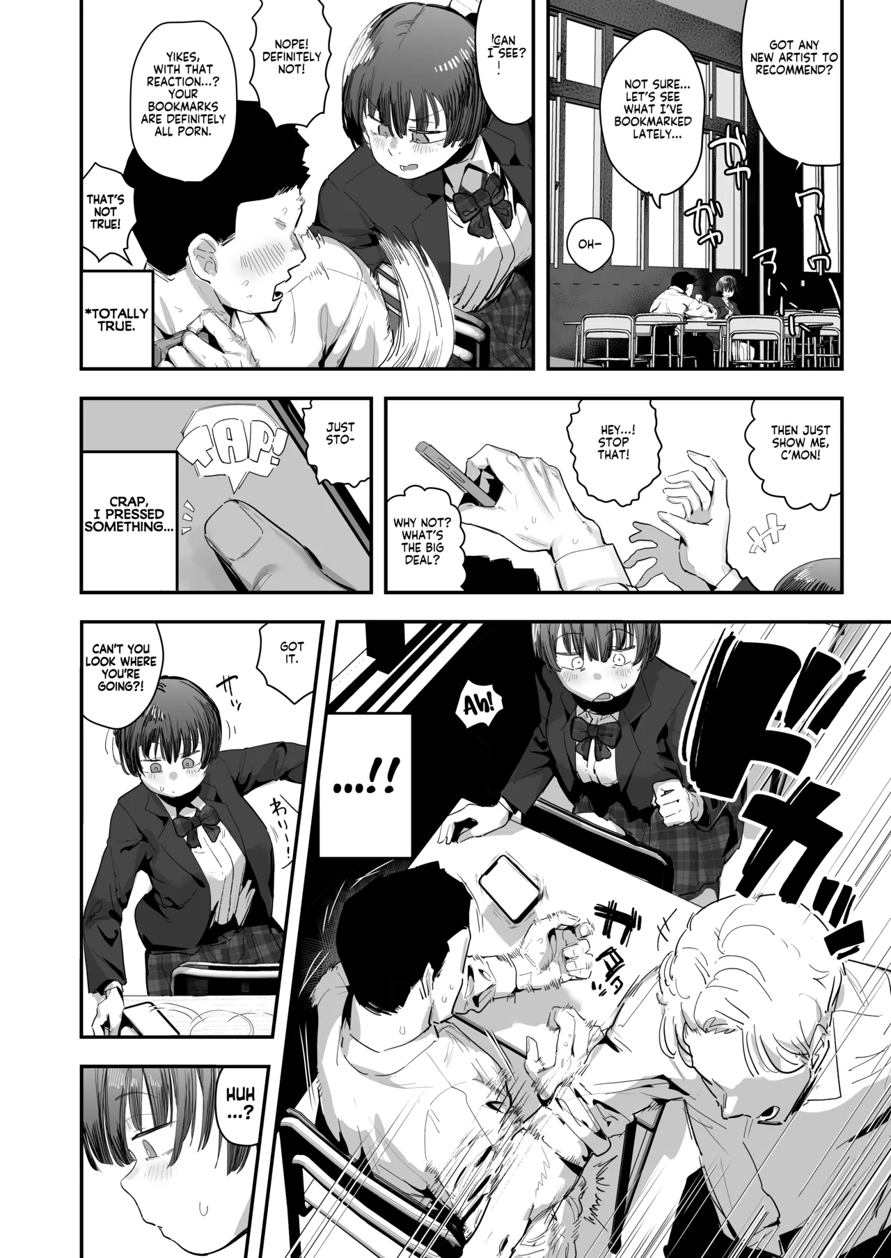 My best friend was into the "cock-sniffing doujin" that I love! And now we're pervy sex friends! | Bokutachi, Seiheki Friend. ~Onna Tomodachi no Aidokusho wa Ore no Daisuki na 'Chin Kagi Ero Manga' deshita~ Zenpen porn comic picture 3