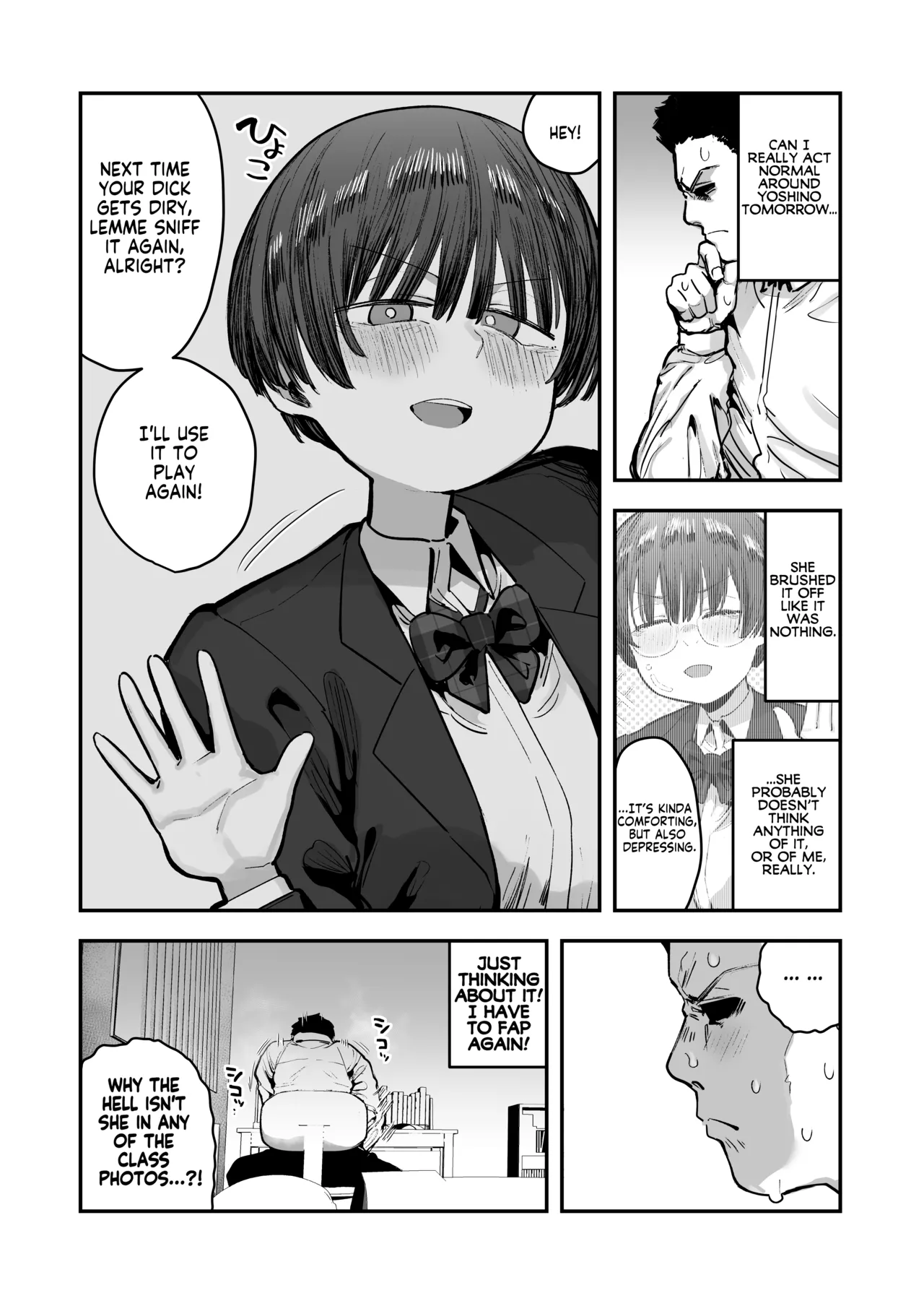 My best friend was into the "cock-sniffing doujin" that I love! And now we're pervy sex friends! | Bokutachi, Seiheki Friend. ~Onna Tomodachi no Aidokusho wa Ore no Daisuki na 'Chin Kagi Ero Manga' deshita~ Zenpen porn comic picture 29