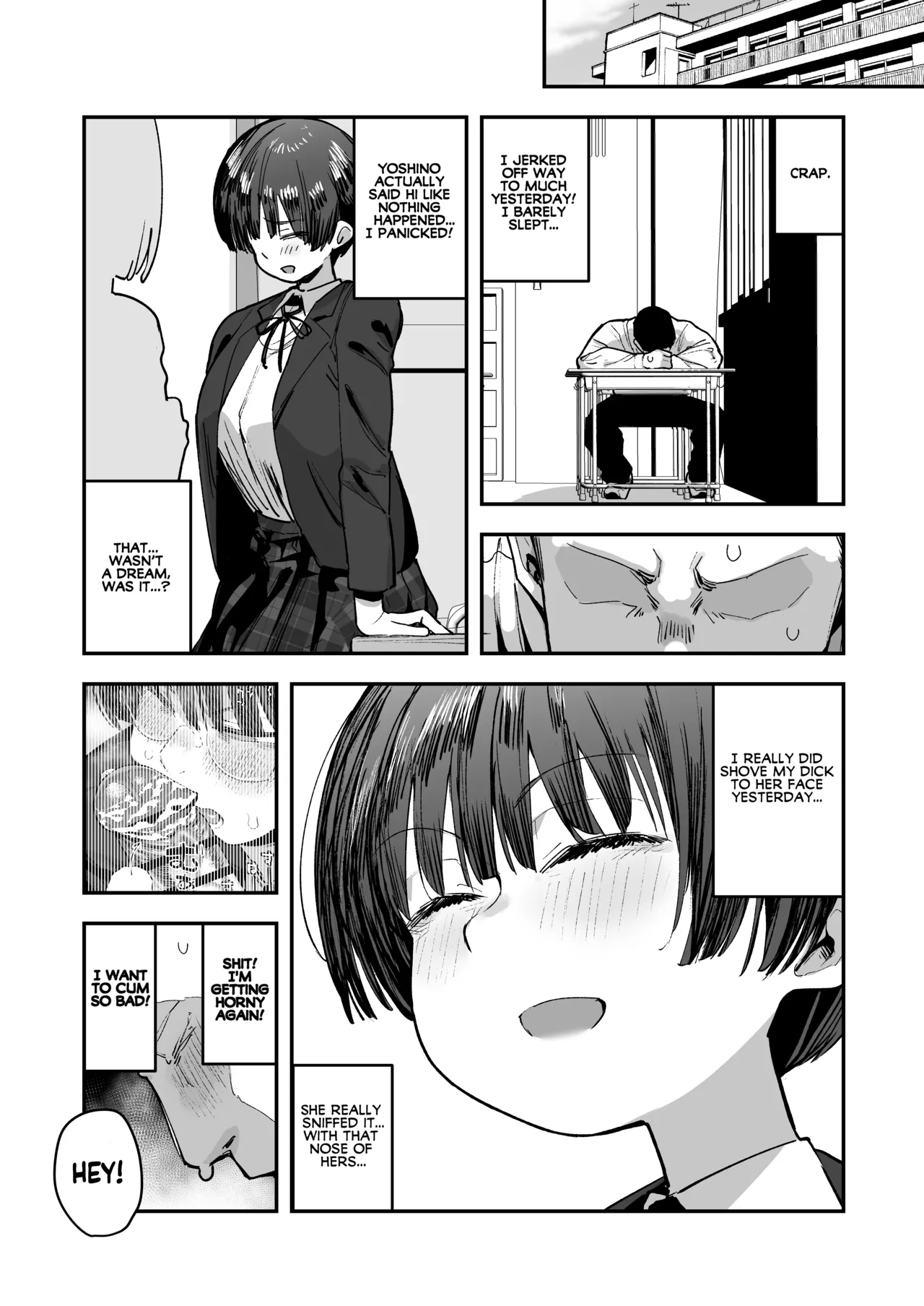 My best friend was into the "cock-sniffing doujin" that I love! And now we're pervy sex friends! | Bokutachi, Seiheki Friend. ~Onna Tomodachi no Aidokusho wa Ore no Daisuki na 'Chin Kagi Ero Manga' deshita~ Zenpen porn comic picture 30