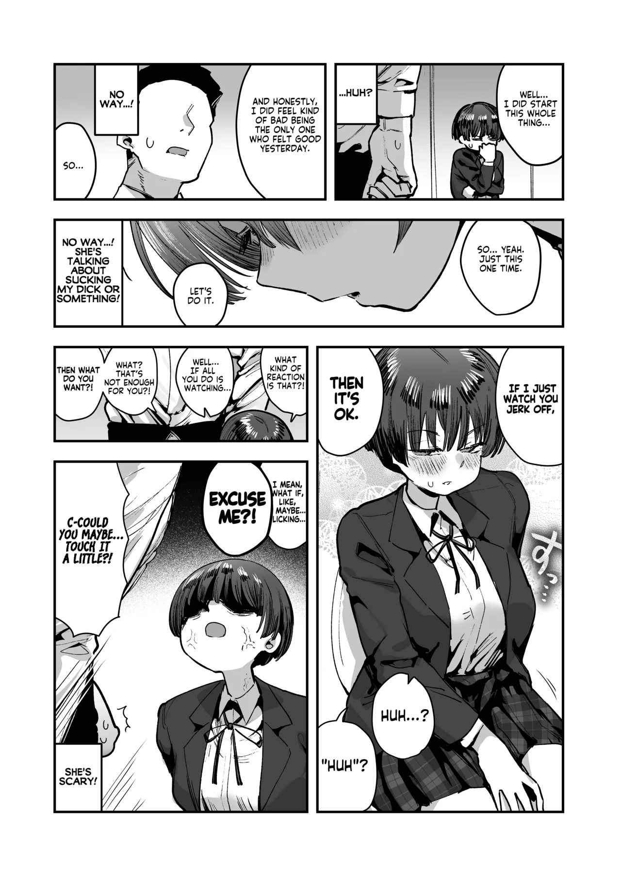 My best friend was into the "cock-sniffing doujin" that I love! And now we're pervy sex friends! | Bokutachi, Seiheki Friend. ~Onna Tomodachi no Aidokusho wa Ore no Daisuki na 'Chin Kagi Ero Manga' deshita~ Zenpen porn comic picture 33