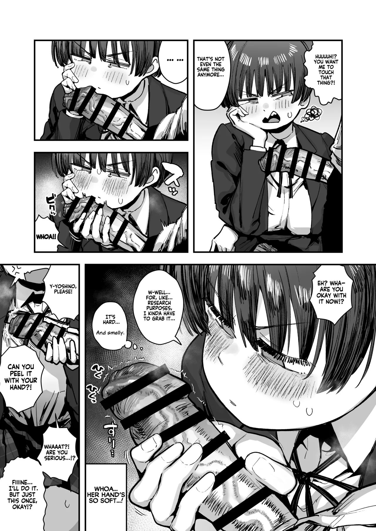 My best friend was into the "cock-sniffing doujin" that I love! And now we're pervy sex friends! | Bokutachi, Seiheki Friend. ~Onna Tomodachi no Aidokusho wa Ore no Daisuki na 'Chin Kagi Ero Manga' deshita~ Zenpen porn comic picture 34