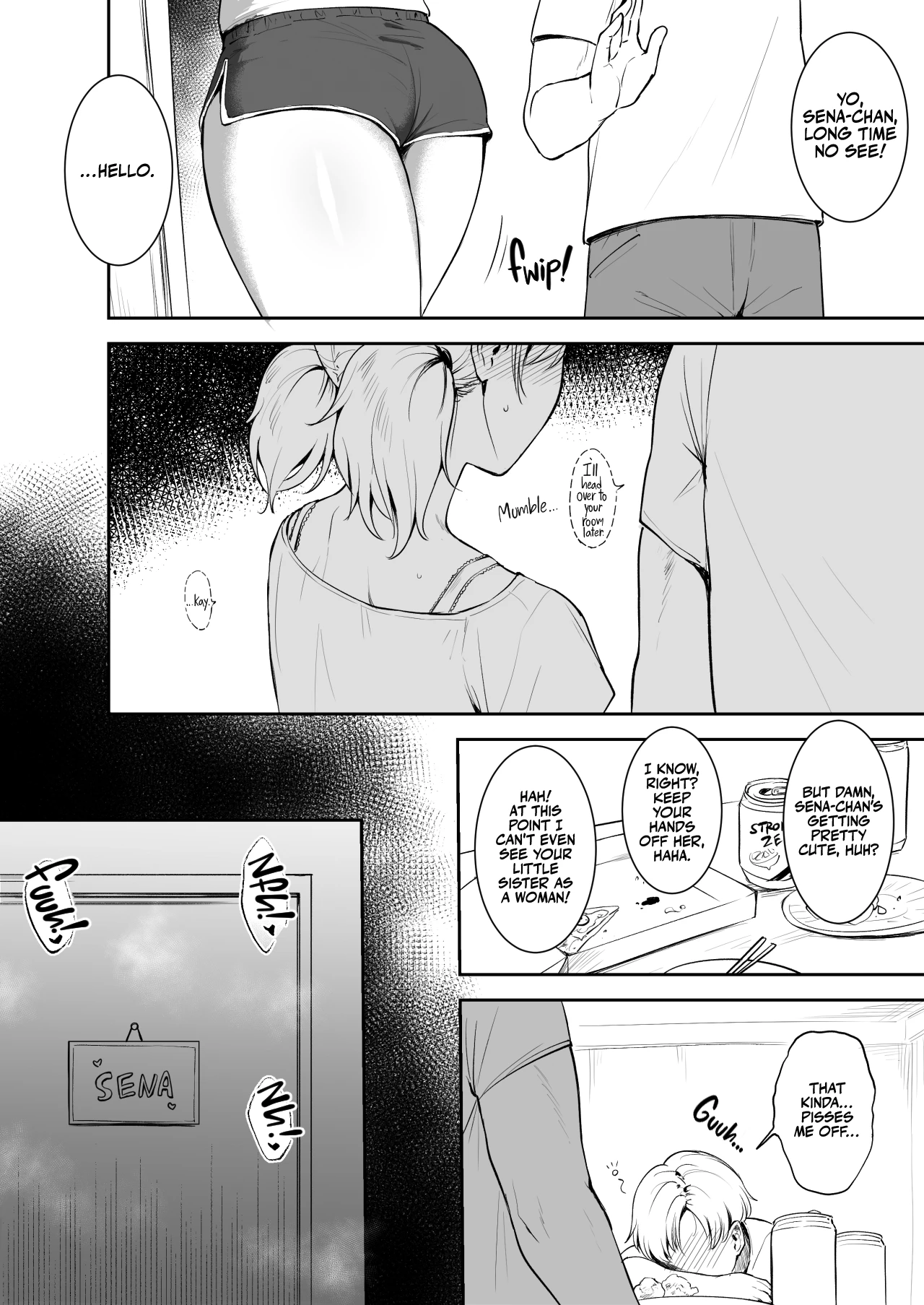 My Best Friend's Little Sister | Shinyuu no Imouto porn comic picture 2