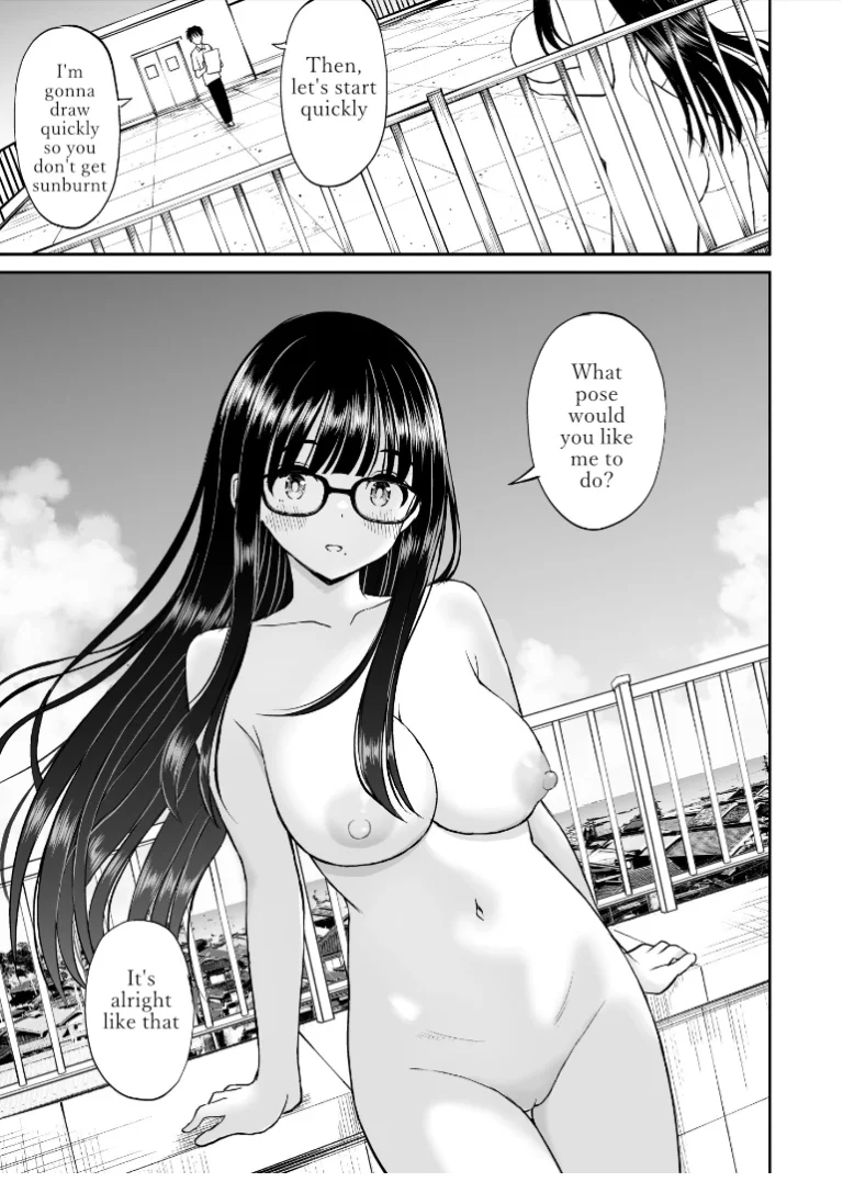 My big-breasted junior from the Art Club decided to pose nude for me and it was so erotic it made my art explode 2 porn comic picture 12