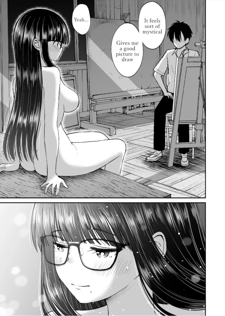 My big-breasted junior from the Art Club decided to pose nude for me and it was so erotic it made my art explode 2 porn comic picture 24