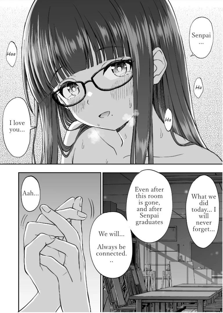 My big-breasted junior from the Art Club decided to pose nude for me and it was so erotic it made my art explode 2 porn comic picture 45
