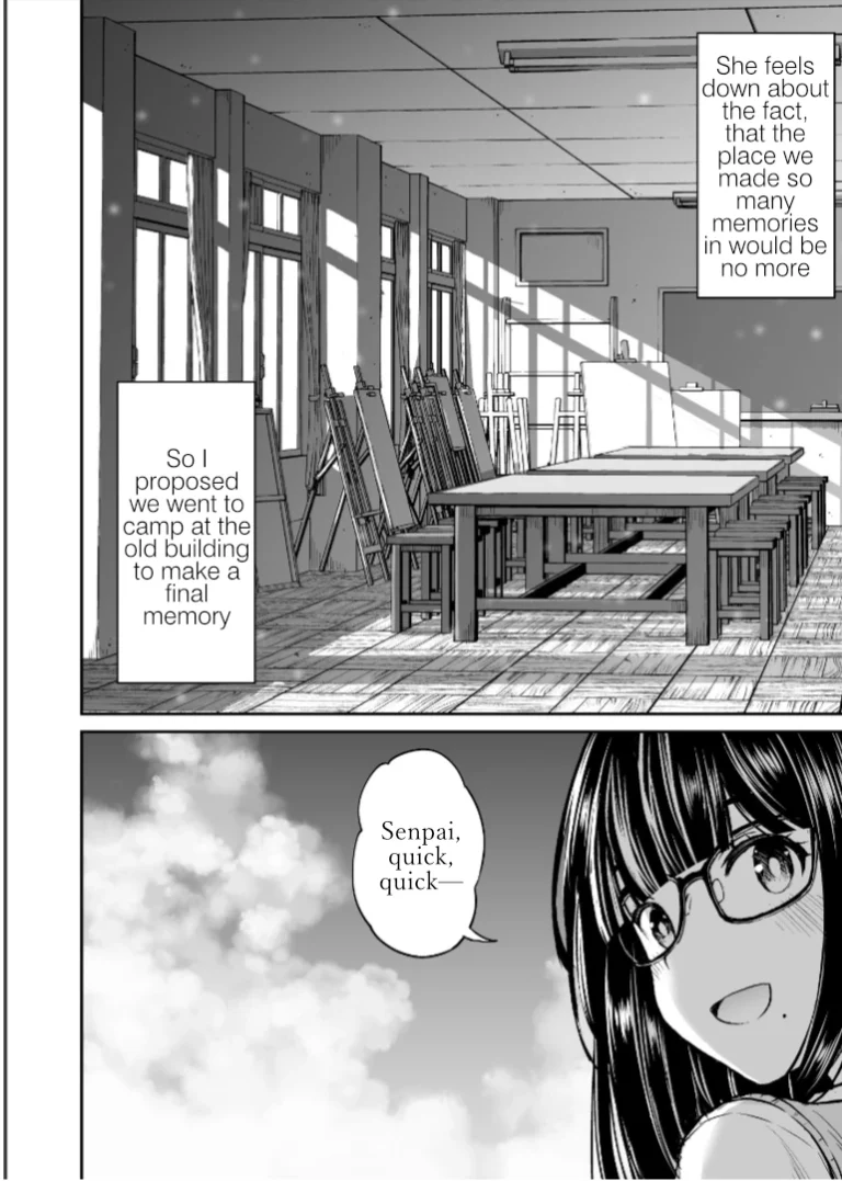 My big-breasted junior from the Art Club decided to pose nude for me and it was so erotic it made my art explode 2 porn comic picture 5