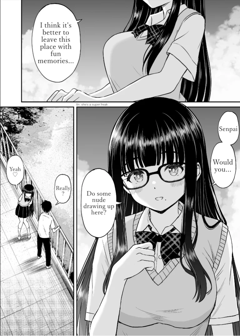 My big-breasted junior from the Art Club decided to pose nude for me and it was so erotic it made my art explode 2 porn comic picture 9