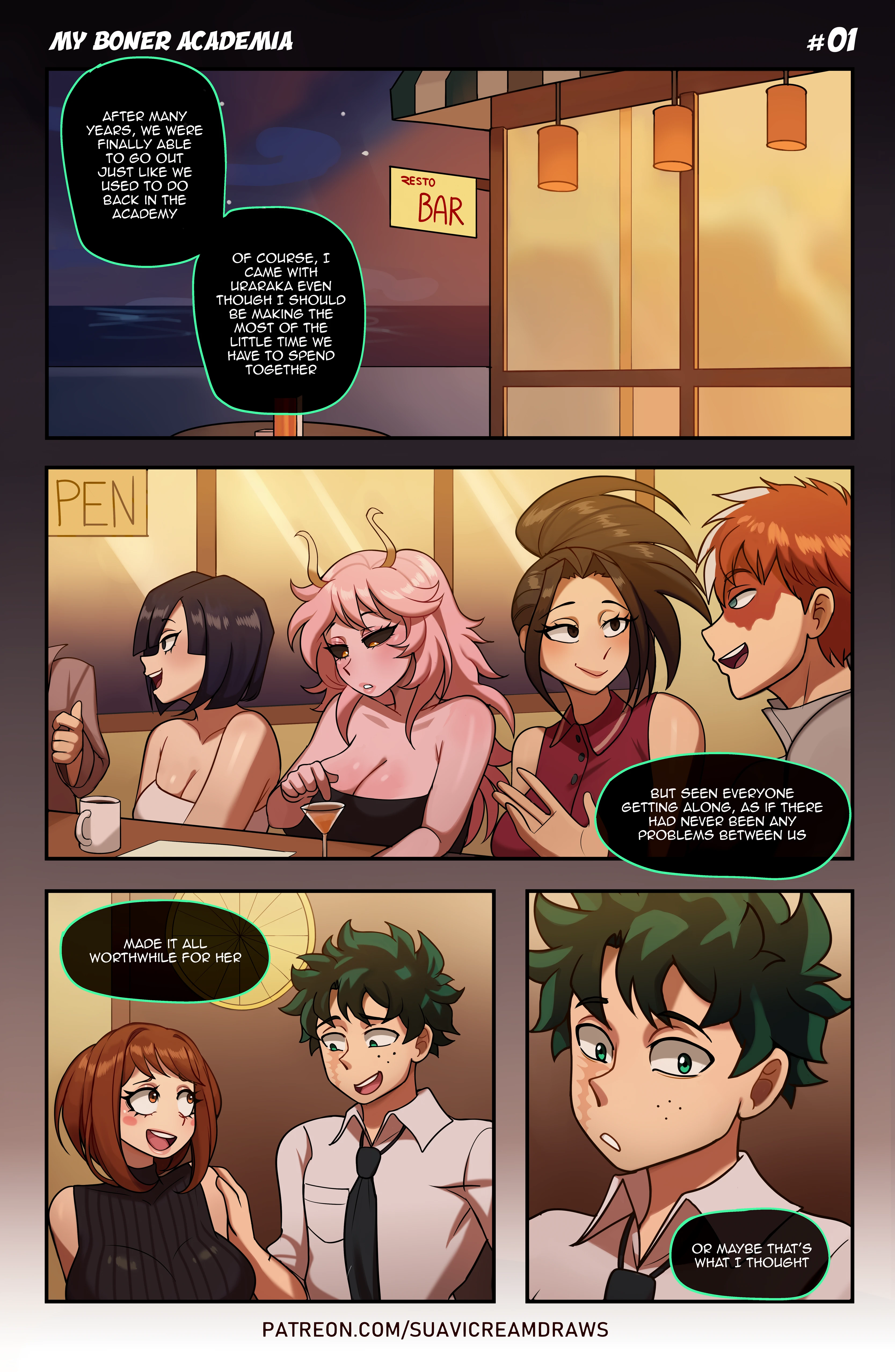My Boner Academia porn comic picture 2