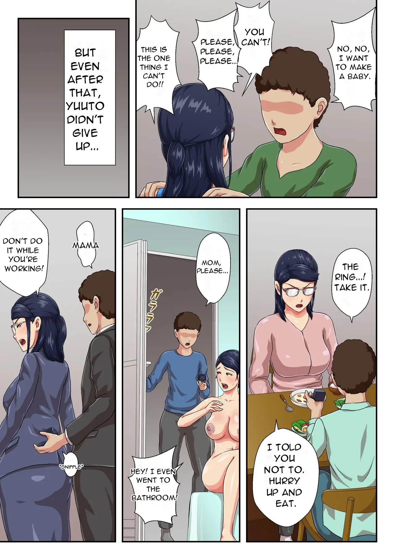 My Female Boss is My Estranged Mother 2 | Zoku Onnajoushi wa Ikiwakareta Haha porn comic picture 16