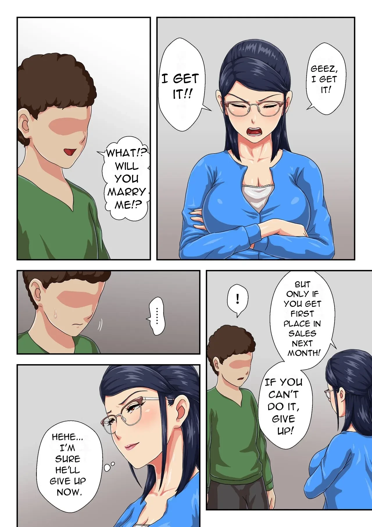 My Female Boss is My Estranged Mother 2 | Zoku Onnajoushi wa Ikiwakareta Haha porn comic picture 17