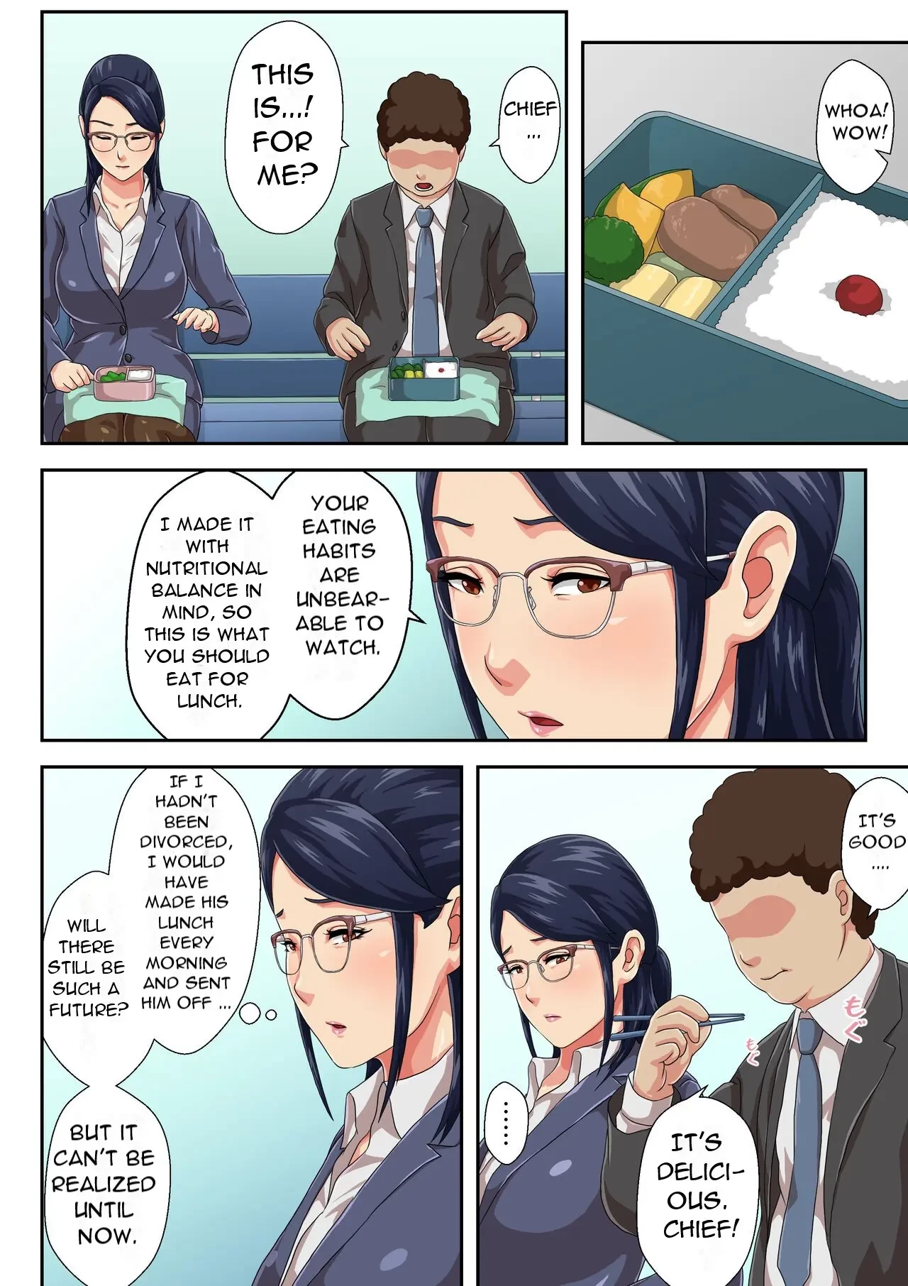 My Female Boss is My Estranged Mother | Onnajoushi wa Ikiwakareta Haha porn comic picture 9