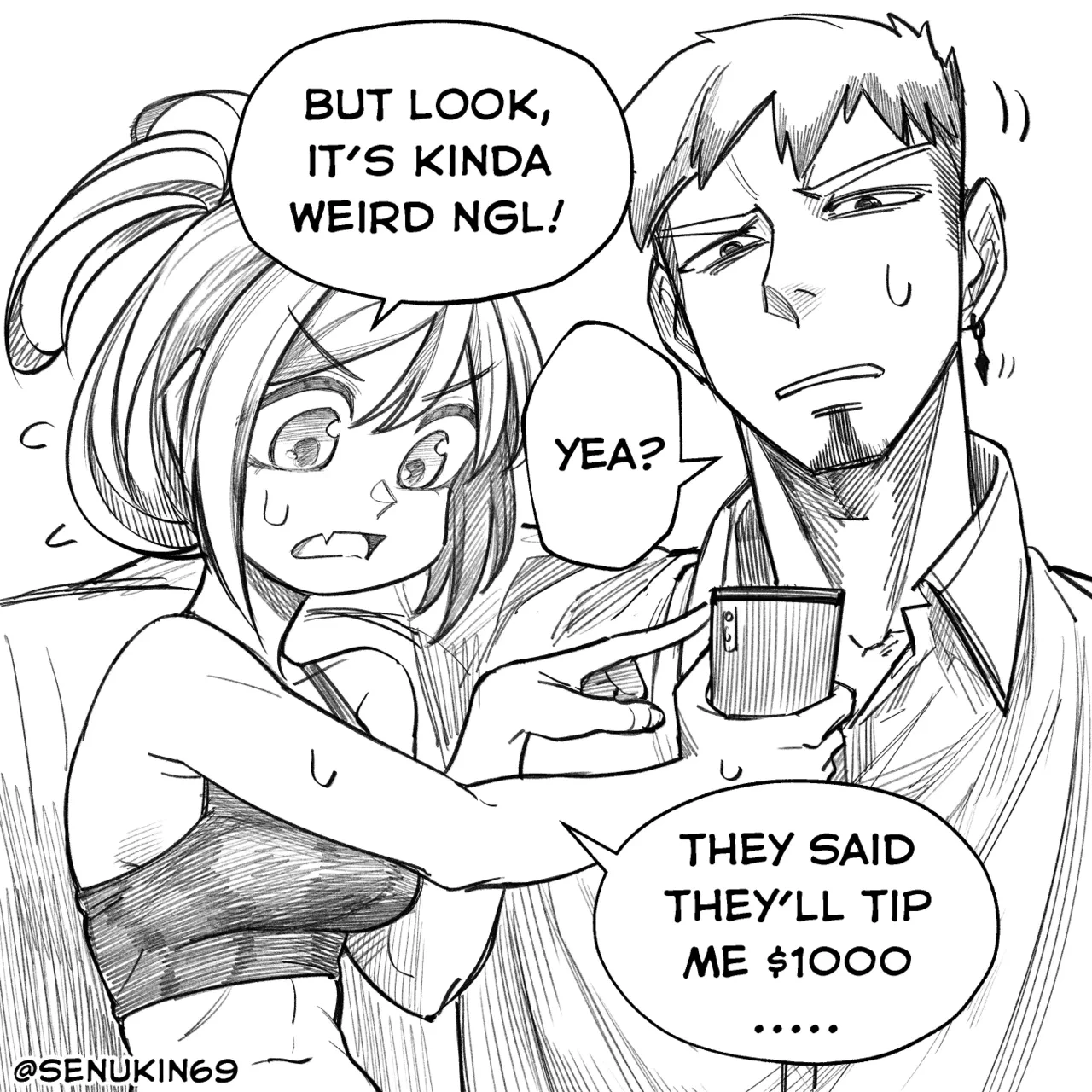 My friend's AnlyFons porn comic picture 5