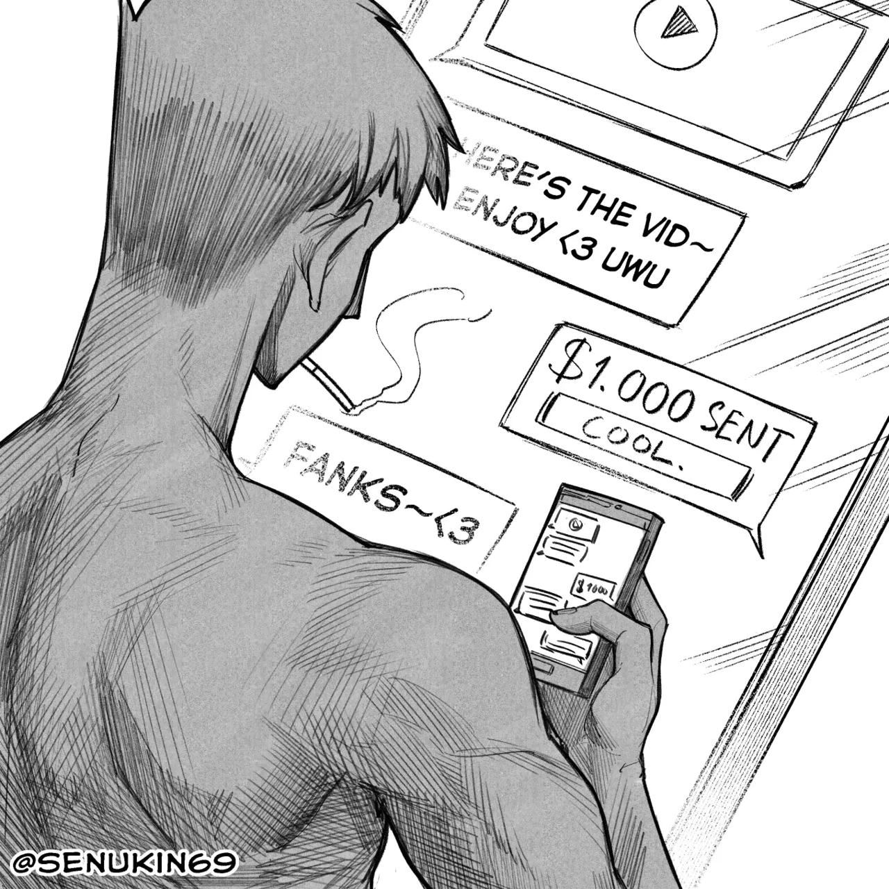 My friend's AnlyFons porn comic picture 9
