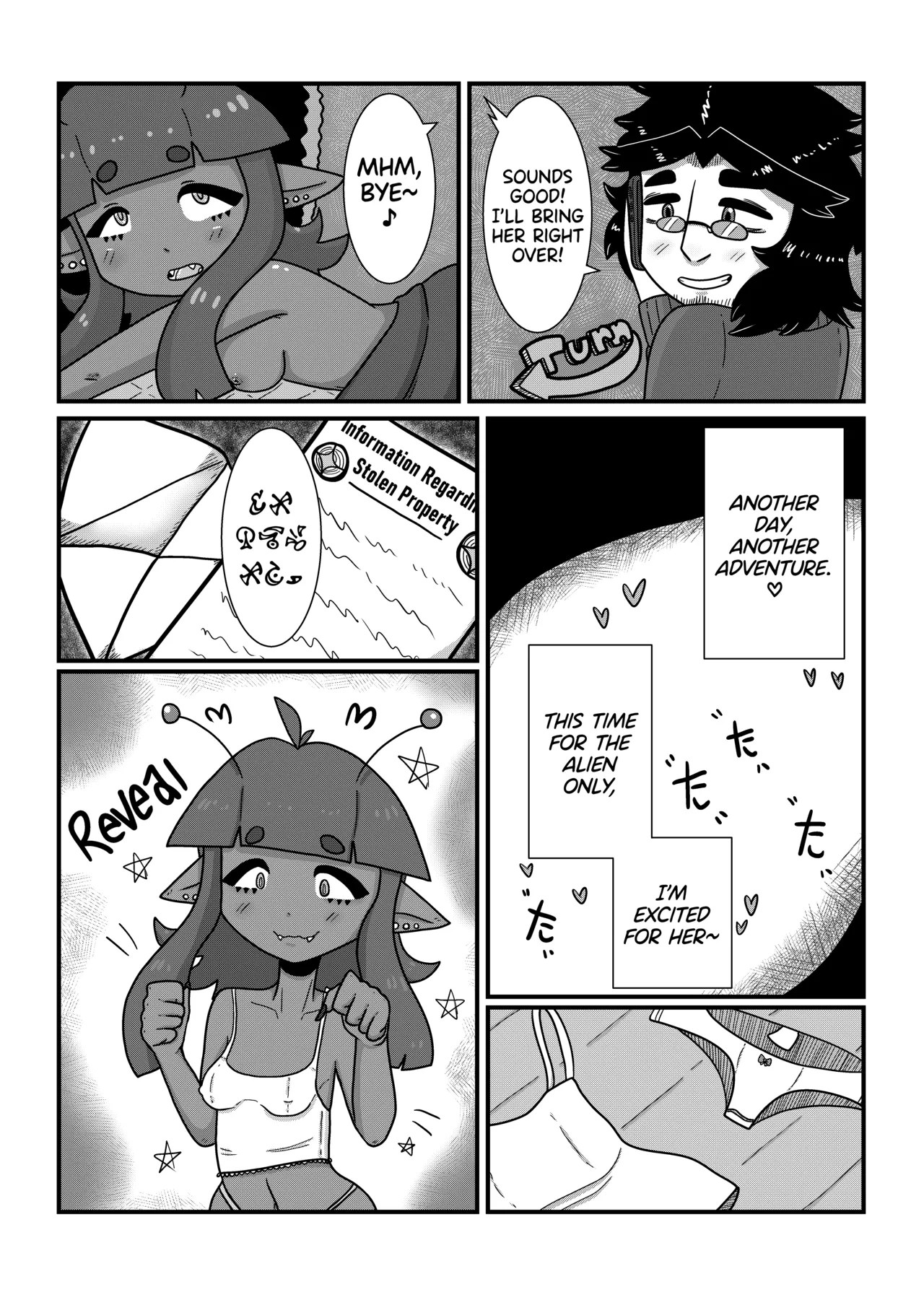 My Girlfriend From Mars 3 porn comic picture 3