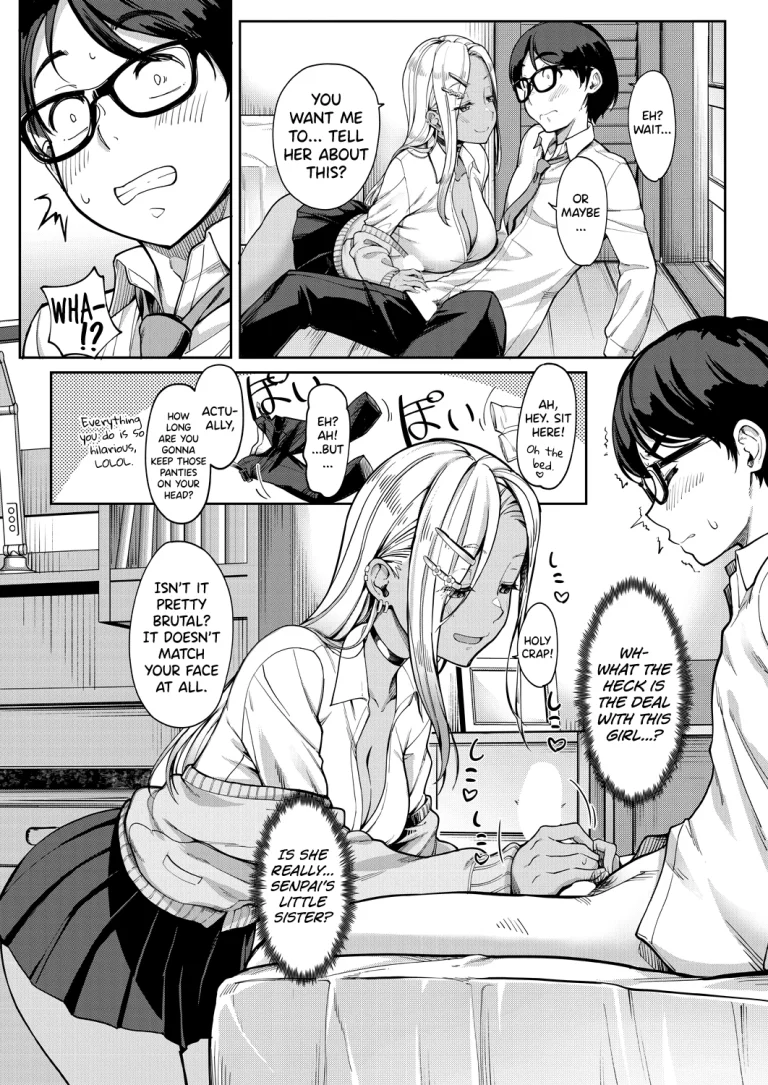 My Girlfriend's Little Sister is a Carnivorous Gyaru | Kanojo no Imouto wa Nikushoku-kei Gal porn comic picture 11