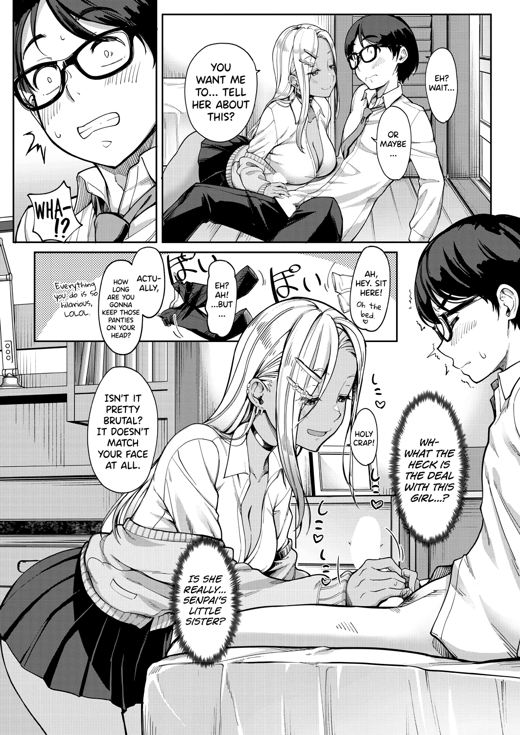 My Girlfriend's Little Sister is a Carnivorous Gyaru | Kanojo no Imouto wa Nikushoku-kei Gal porn comic picture 11