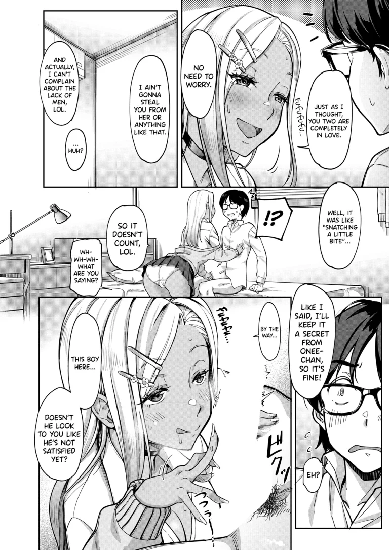 My Girlfriend's Little Sister is a Carnivorous Gyaru | Kanojo no Imouto wa Nikushoku-kei Gal porn comic picture 29