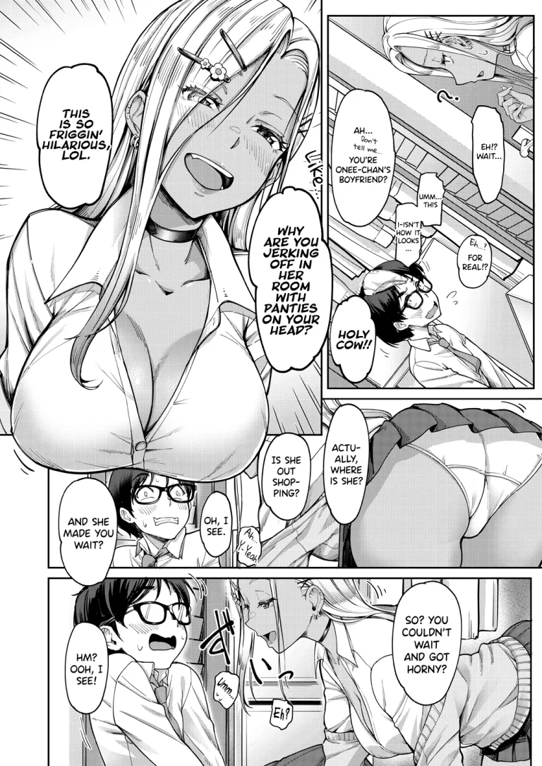My Girlfriend's Little Sister is a Carnivorous Gyaru | Kanojo no Imouto wa Nikushoku-kei Gal porn comic picture 7