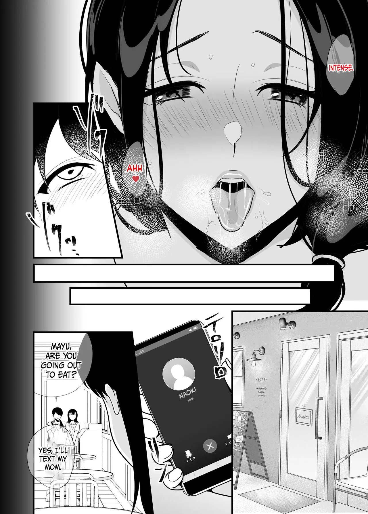 My girlfriend's mother devours me ~ Seduced into having a secret relationship | Kanojo no Haha ni Taberareru ~ Yuuwaku sarete Naisho no Furin Kankei porn comic picture 36