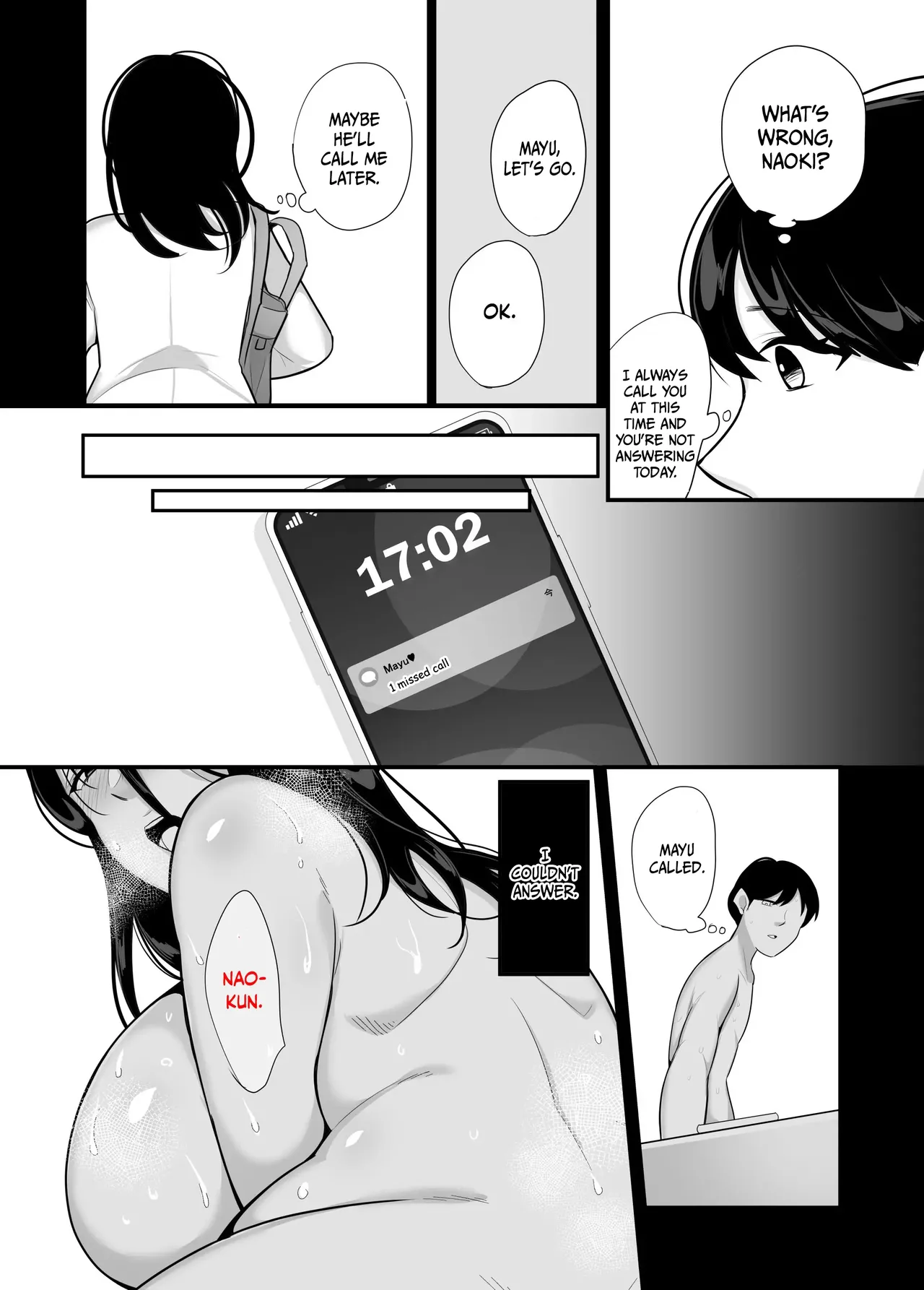 My girlfriend's mother devours me ~ Seduced into having a secret relationship | Kanojo no Haha ni Taberareru ~ Yuuwaku sarete Naisho no Furin Kankei porn comic picture 37