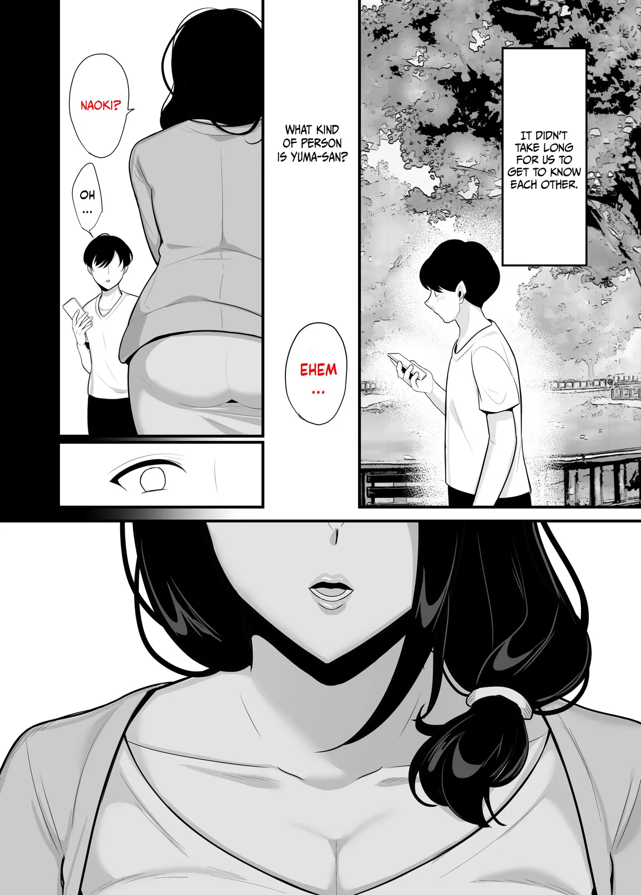 My girlfriend's mother devours me ~ Seduced into having a secret relationship | Kanojo no Haha ni Taberareru ~ Yuuwaku sarete Naisho no Furin Kankei porn comic picture 8