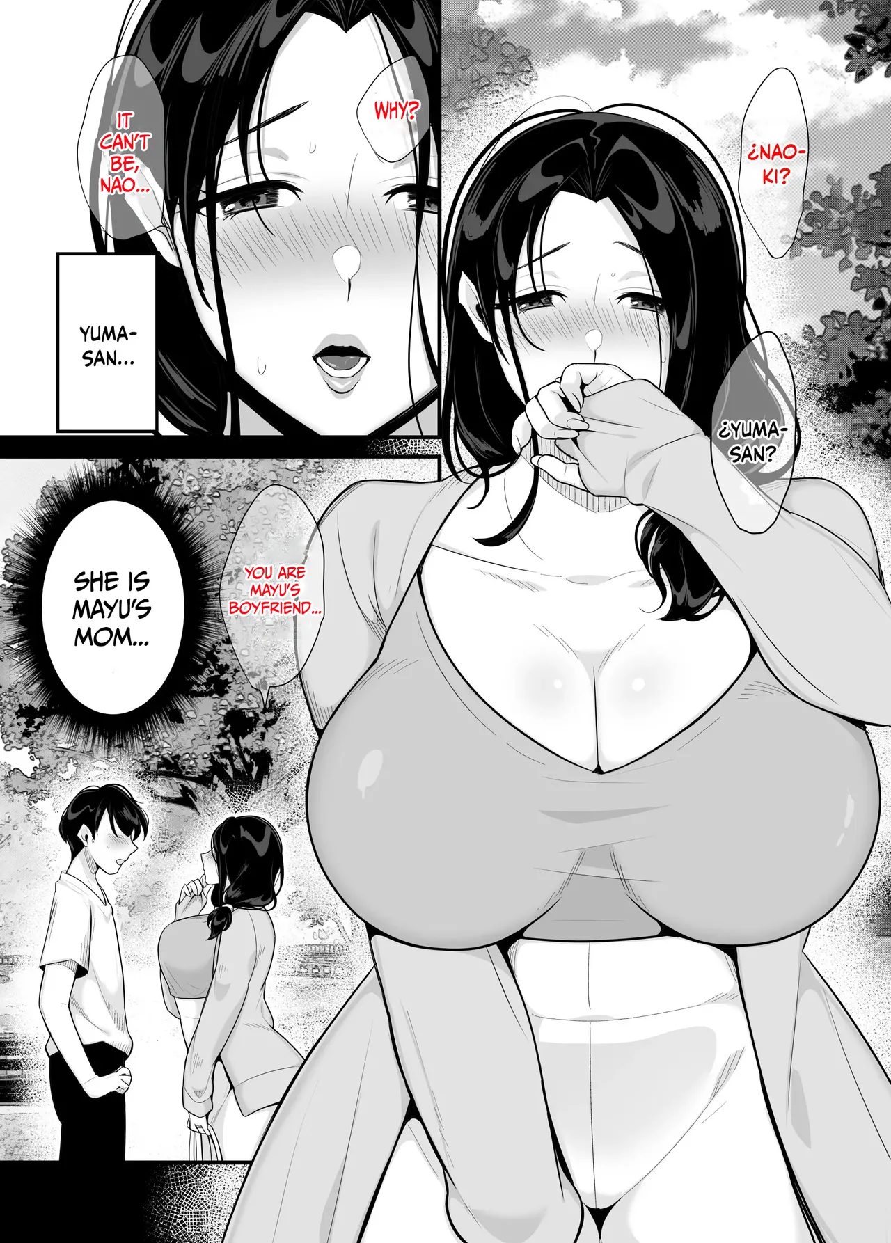 My girlfriend's mother devours me ~ Seduced into having a secret relationship | Kanojo no Haha ni Taberareru ~ Yuuwaku sarete Naisho no Furin Kankei porn comic picture 9