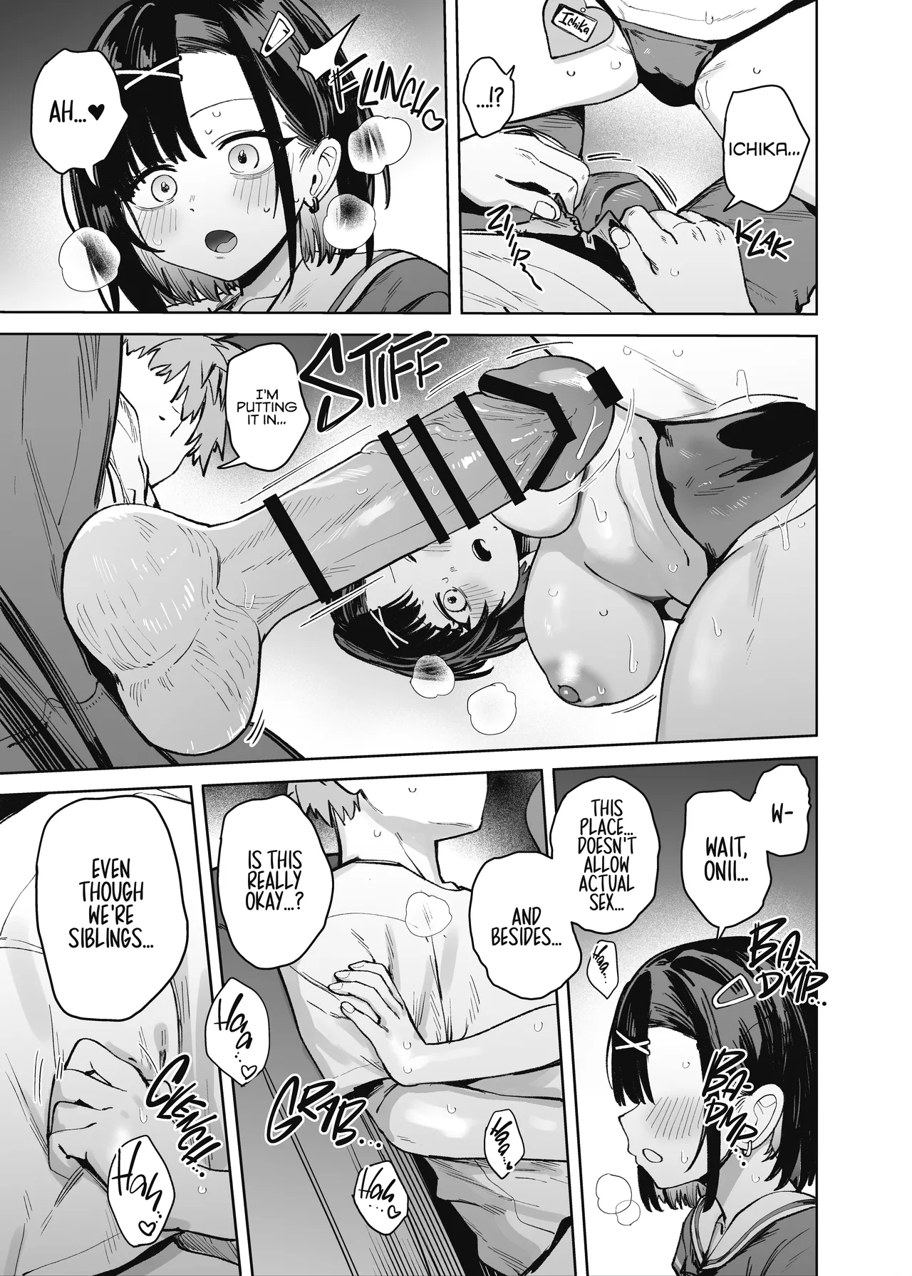 My Little Sister Was a Hostess at Class 2-C's School Festival Boobs Bar | 2-nen C-gumi Gakuen Oppabu no Cast ni Imouto ga Ita porn comic picture 27