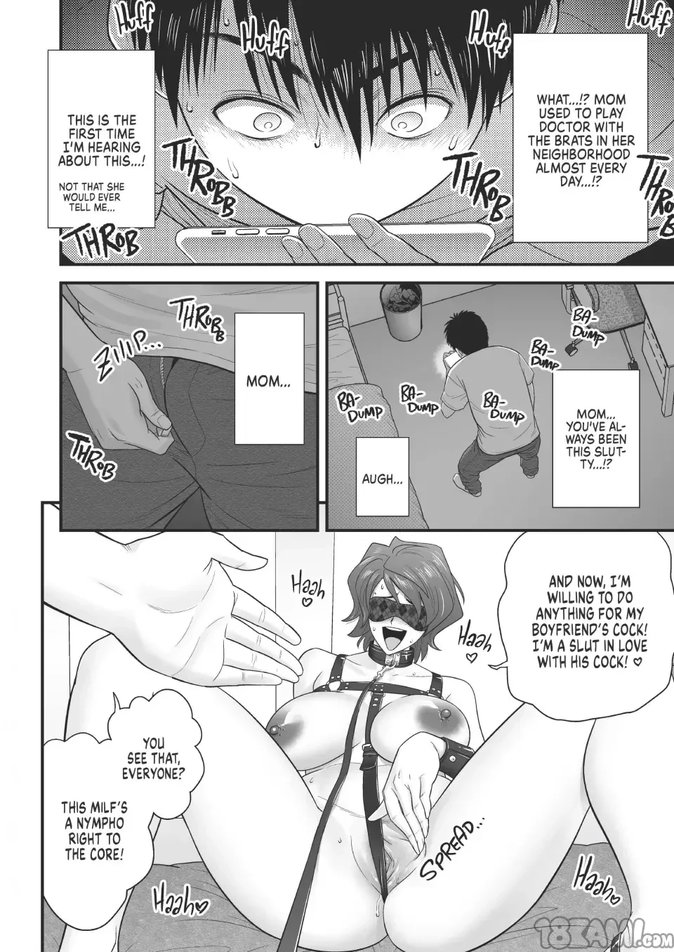 My Mom Became My Friend's Girlfriend porn comic picture 114