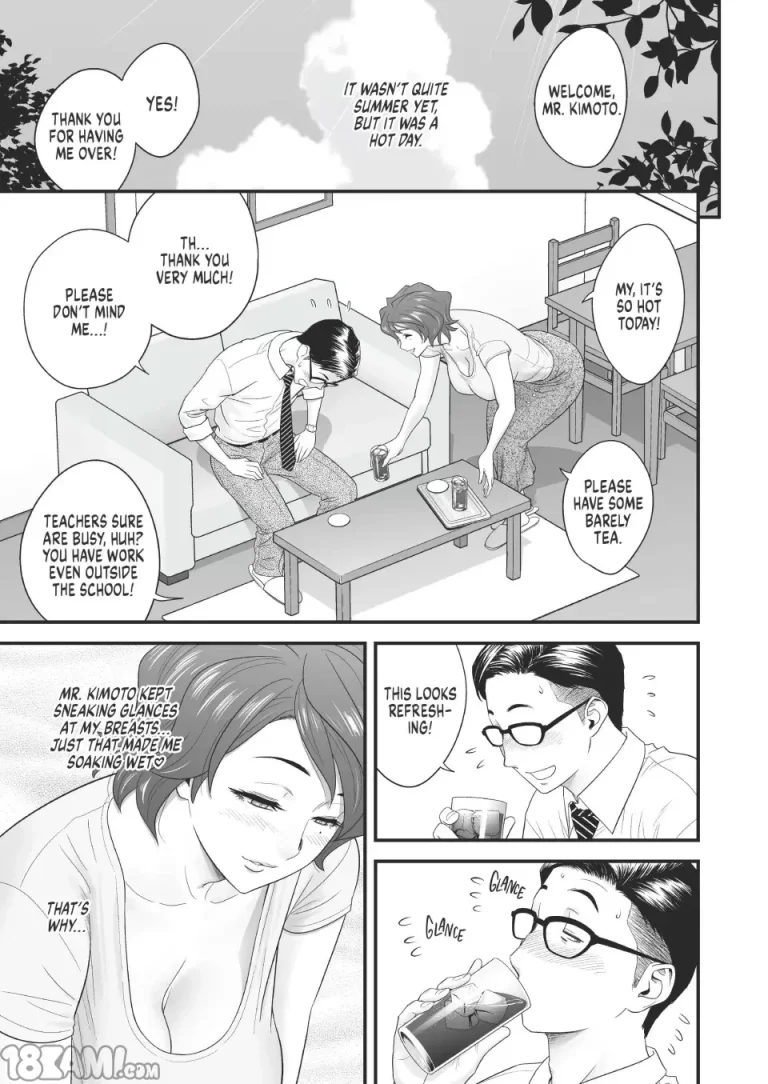 My Mom Became My Friend's Girlfriend porn comic picture 117