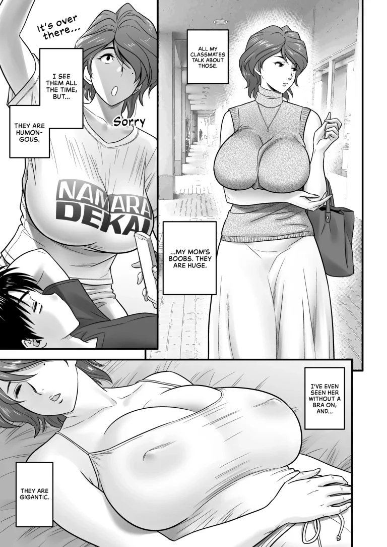 My Mom Became My Friend's Girlfriend porn comic picture 12