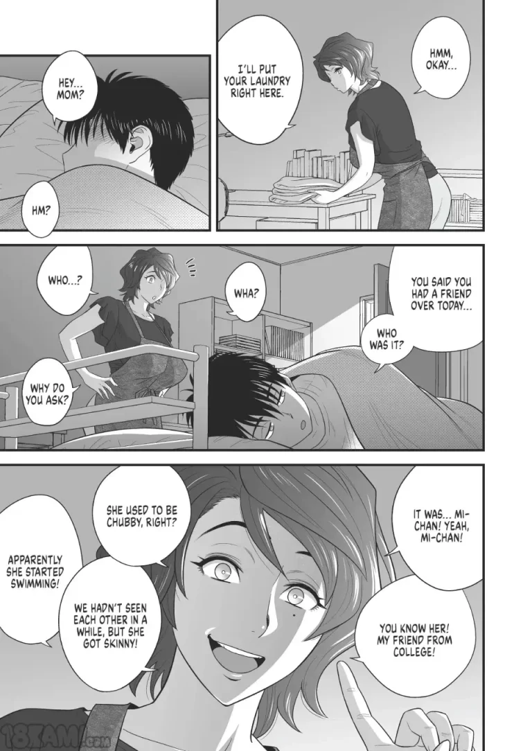 My Mom Became My Friend's Girlfriend porn comic picture 154