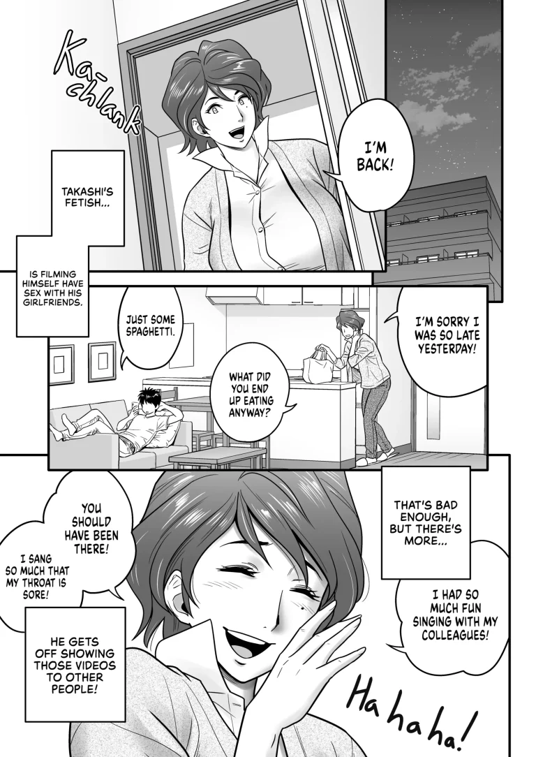 My Mom Became My Friend's Girlfriend porn comic picture 22
