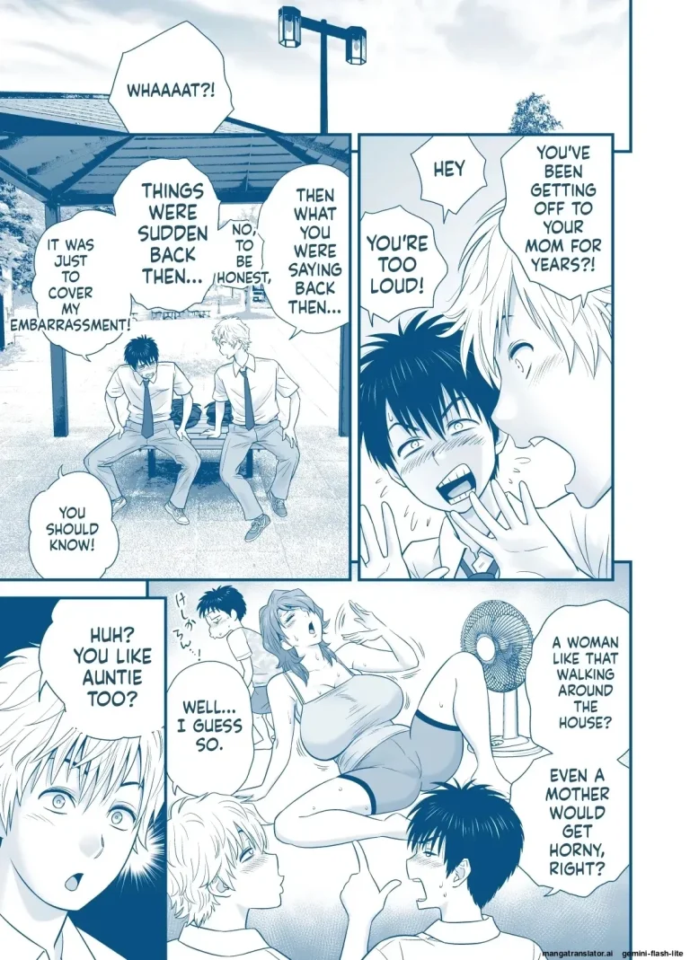 My Mom Became My Friend's Girlfriend porn comic picture 230