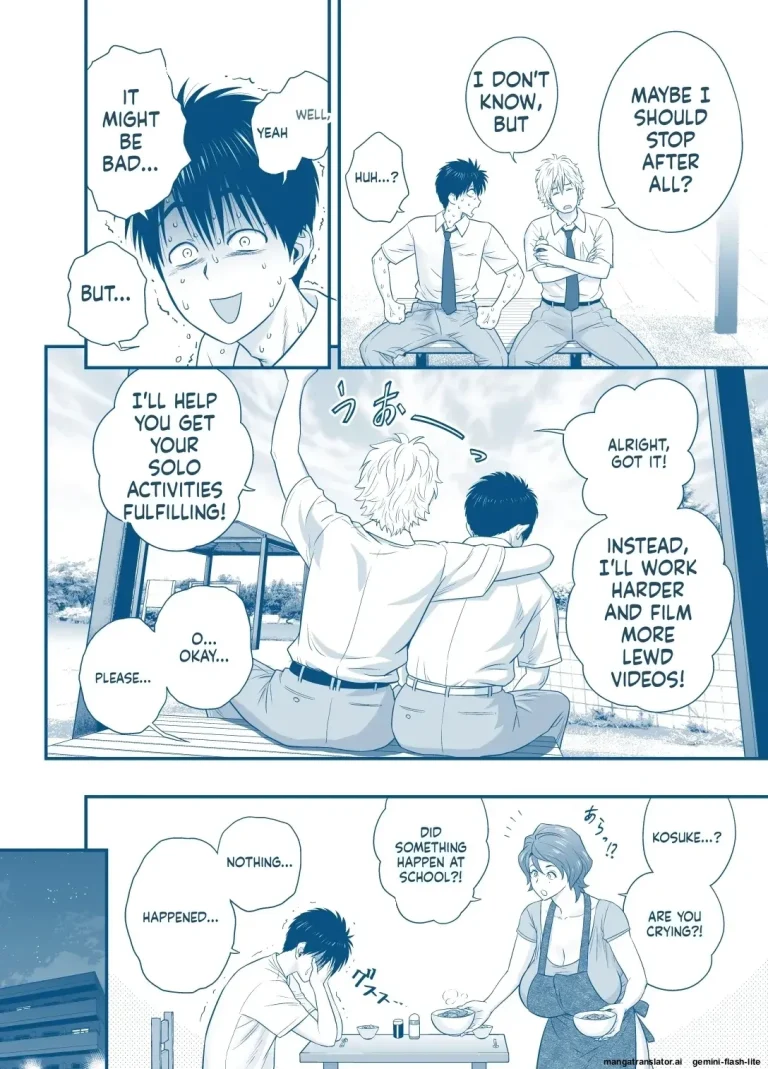 My Mom Became My Friend's Girlfriend porn comic picture 234